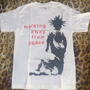Walking Away From Peace T-Shirt - White